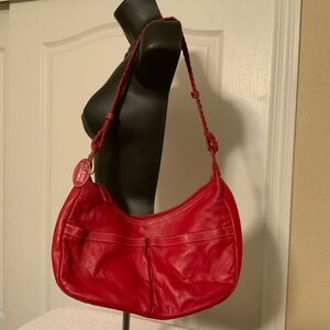Red leather purse. Excellent condition